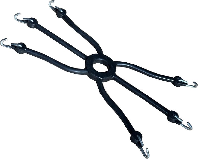 DDV Replace Chain Black 0216 Spider Bungee Truck Snow Tire Chains Adjuster Tensioner,Applicable to passenger cars and light trucks.Set of 2 - Image 2